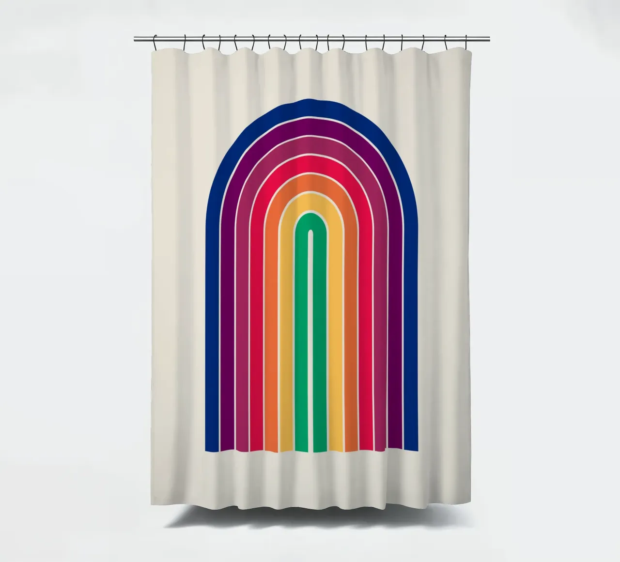 Verloop Boho Boog douchegordijn van Paigaam Studio