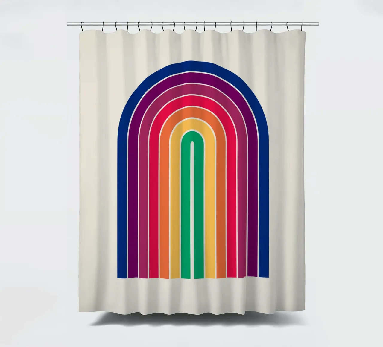 Verloop Boho Boog douchegordijn van Paigaam Studio