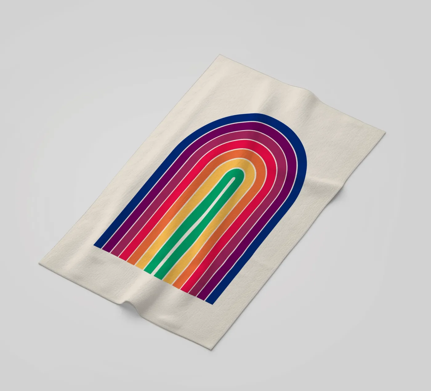 Gradient Boho Arch serviette de plage de Paigaam Studio
