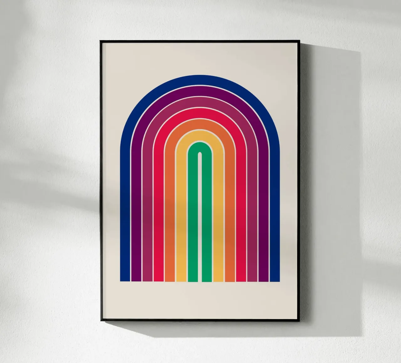 Farbverlauf Boho Arch Acryl-Glas von Paigaam Studio