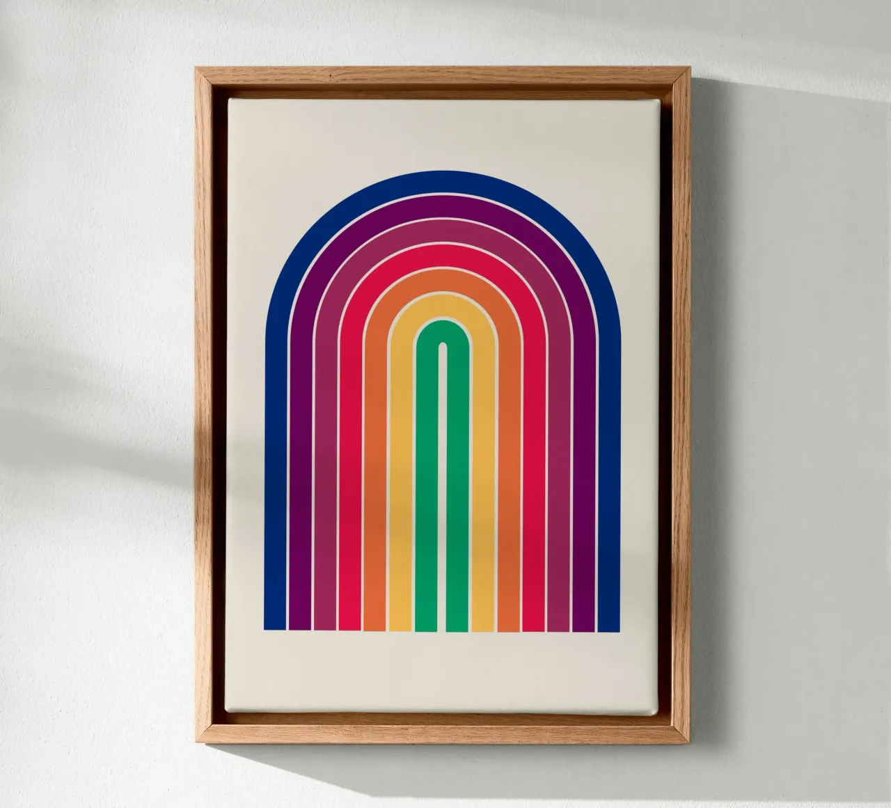 Arco Boho sfumato tela da Paigaam Studio