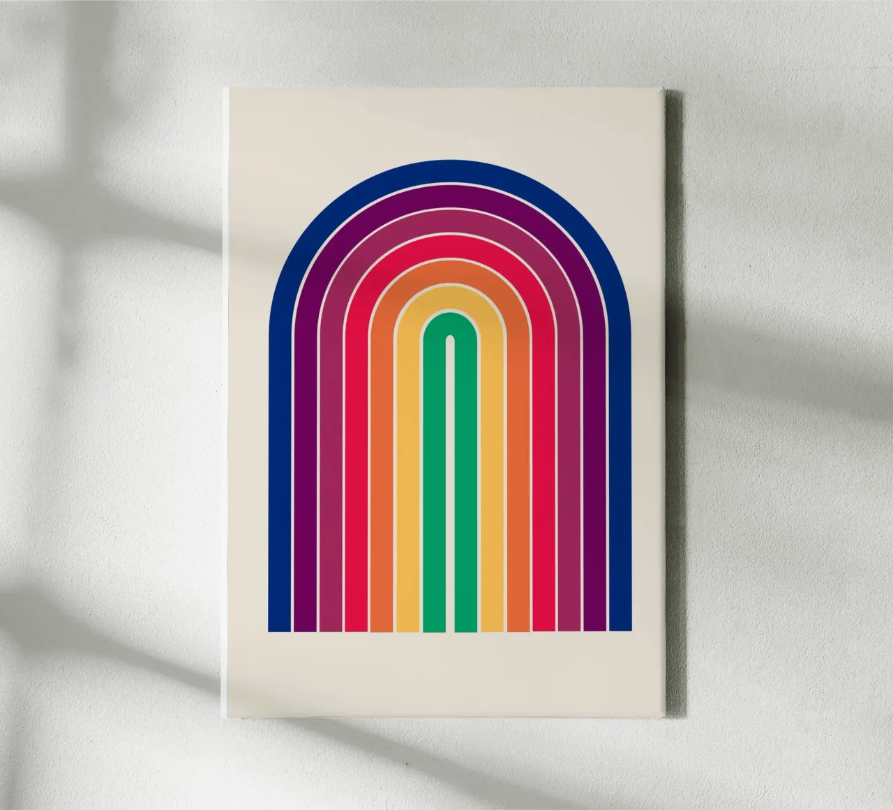 Arco Boho sfumato tela da Paigaam Studio