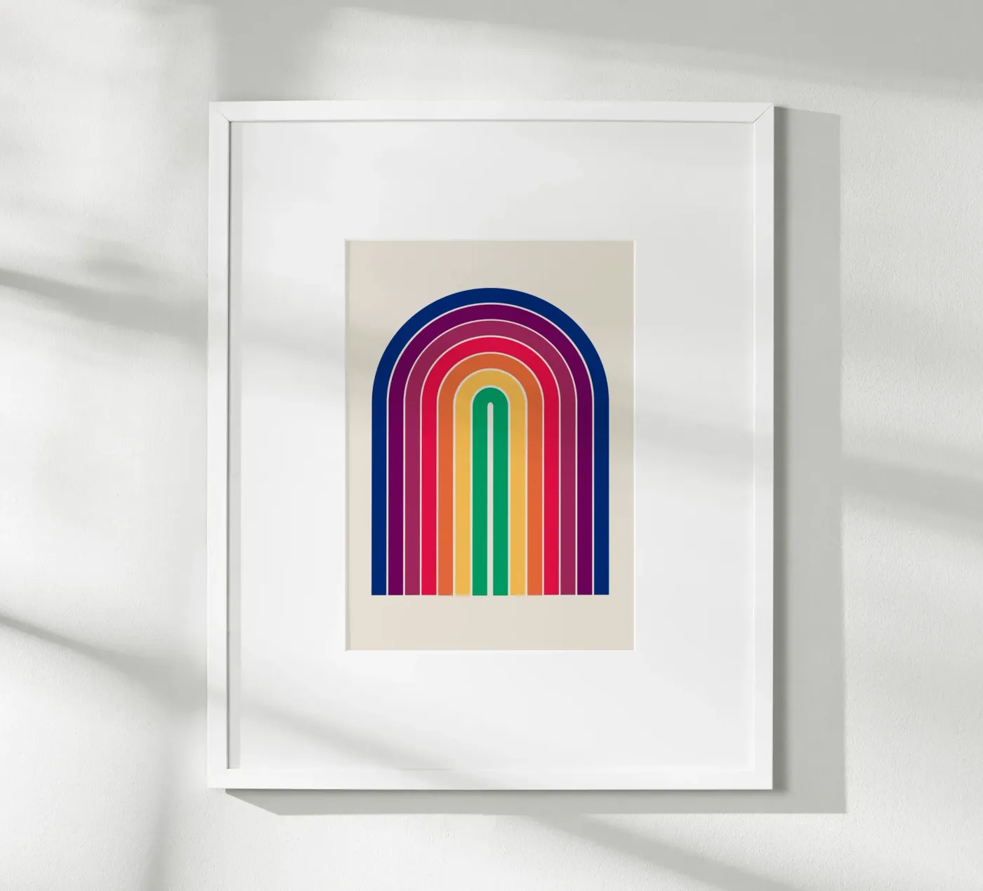 Gradient Boho Arch Poster von Paigaam Studio
