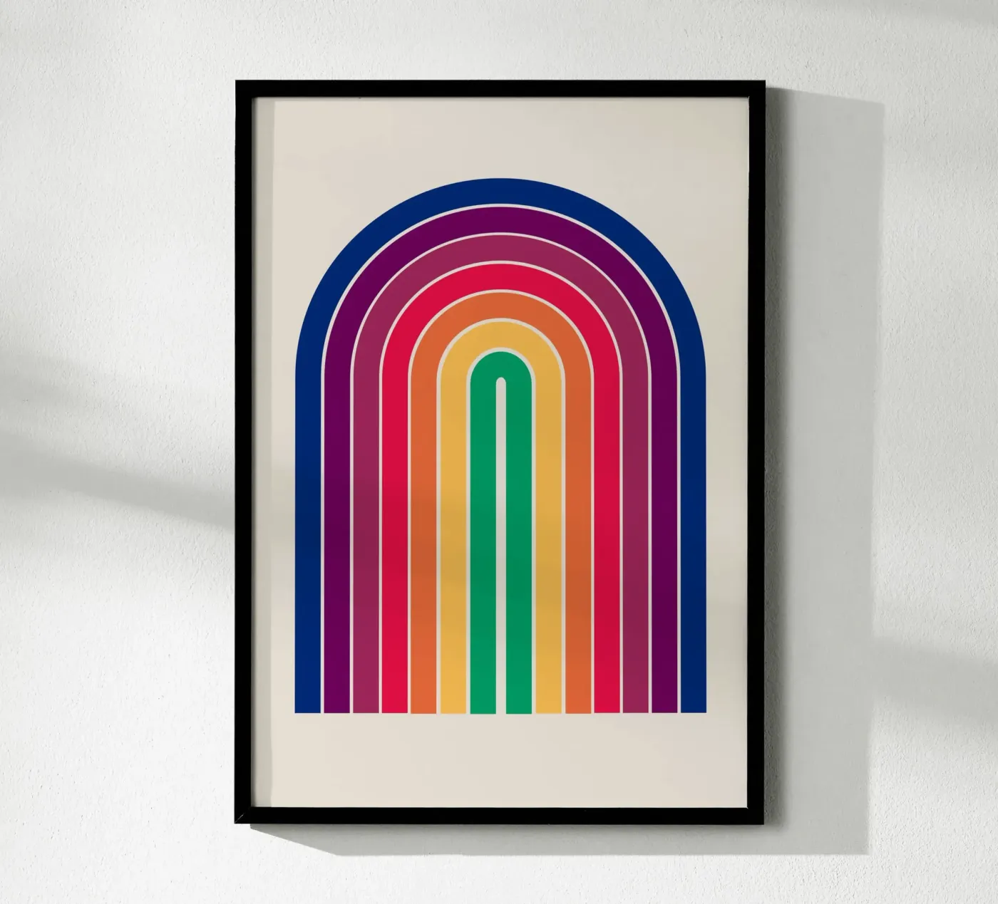 Gradient Boho Arch Poster von Paigaam Studio
