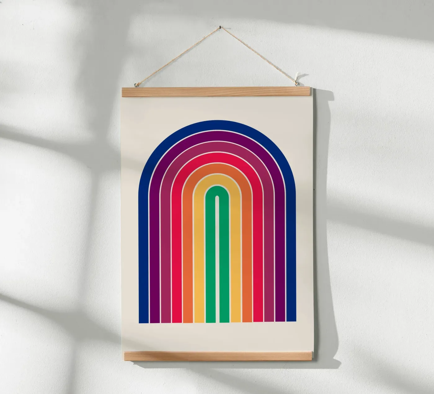 Gradient Boho Arch Poster von Paigaam Studio