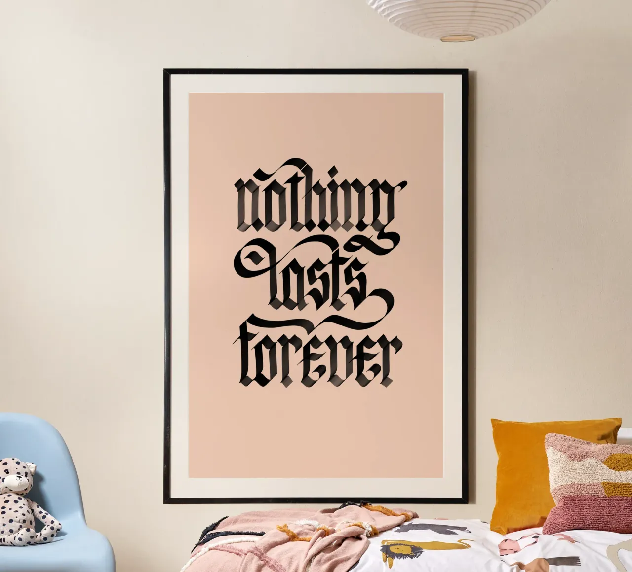 Nothing Lasts Forever poster da Magnific