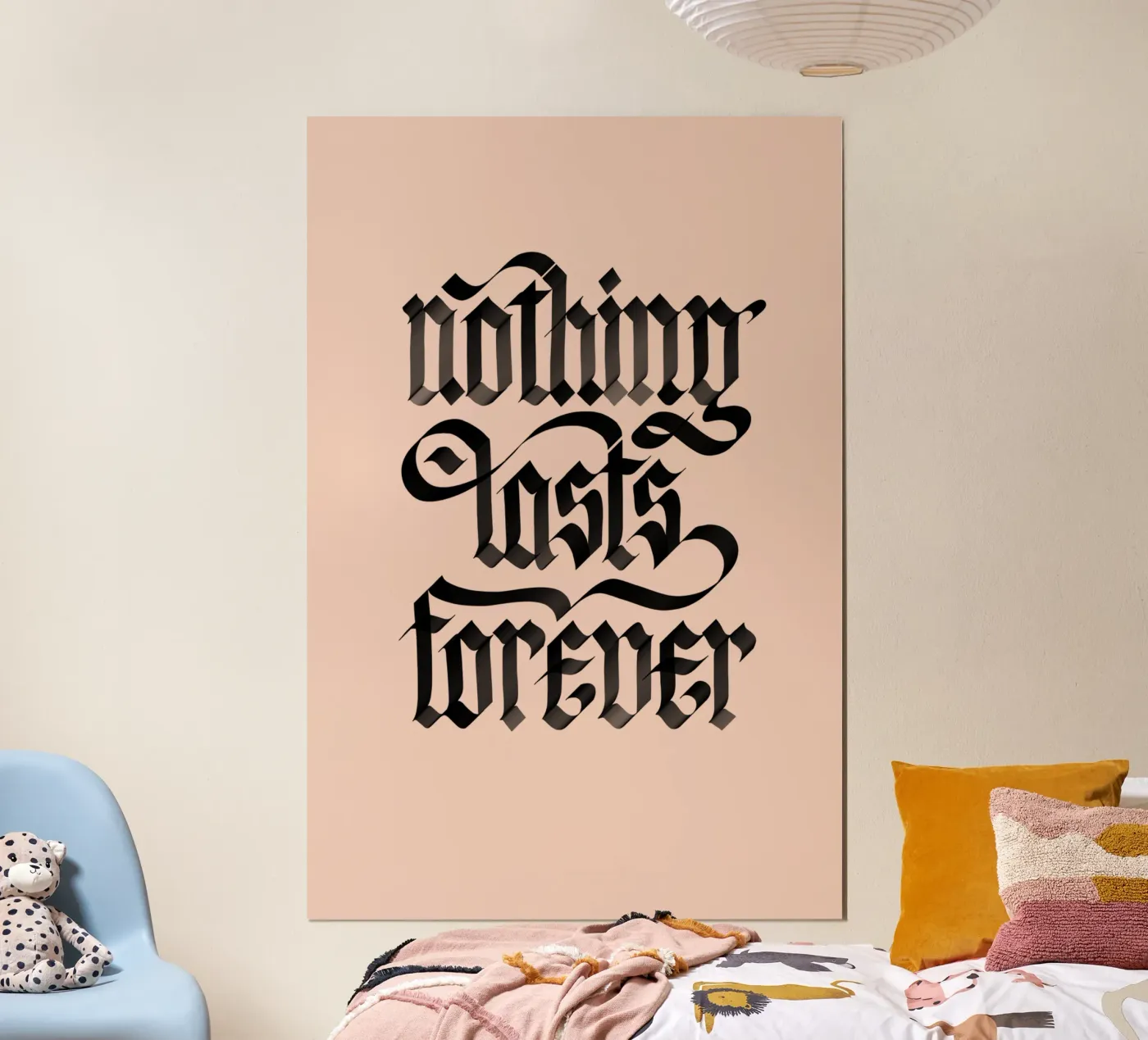 Nothing Lasts Forever poster da Magnific