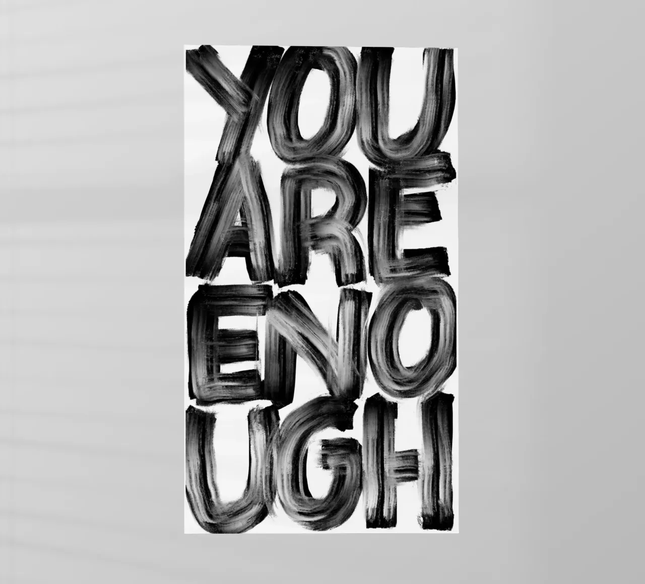 You Are Enough pellicola backlit da Magnific