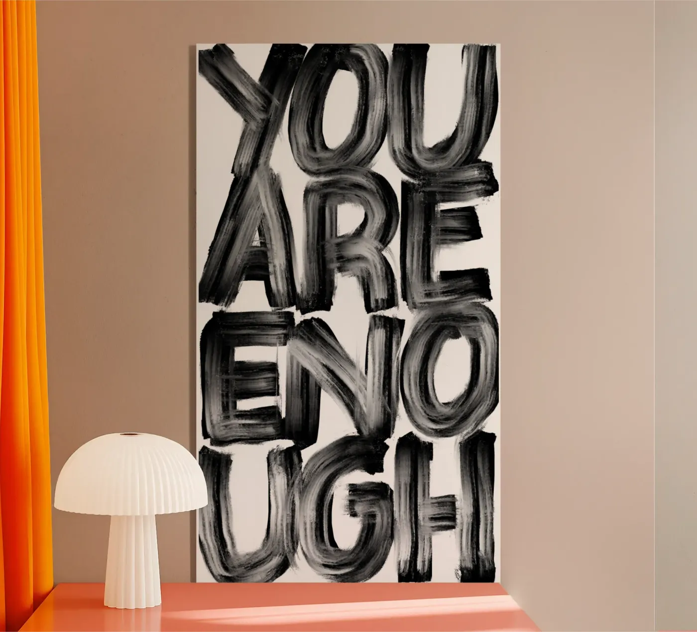 You Are Enough plexiglas de Magnific