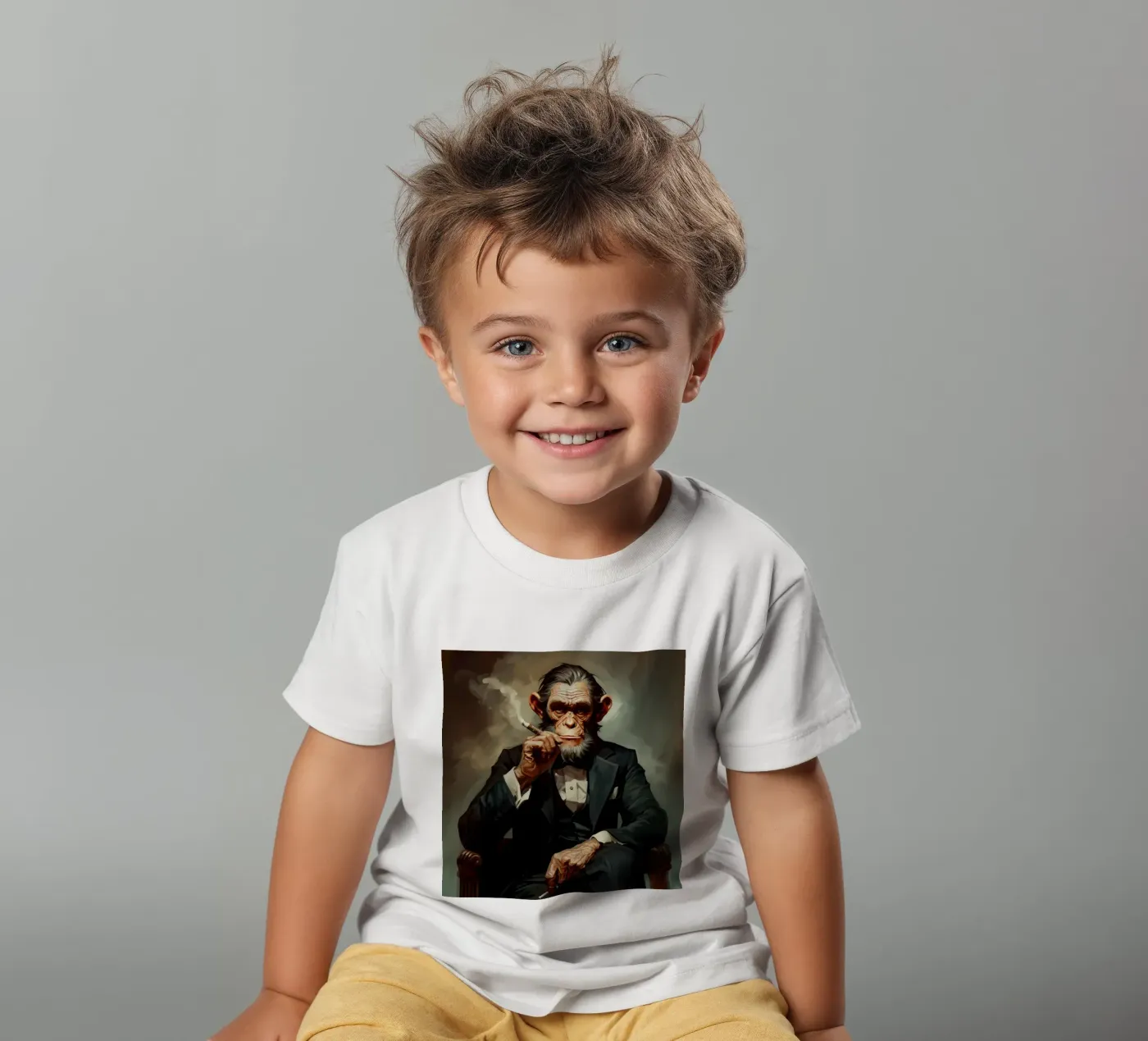 Cigar t-shirt bambini da Art Unleashed