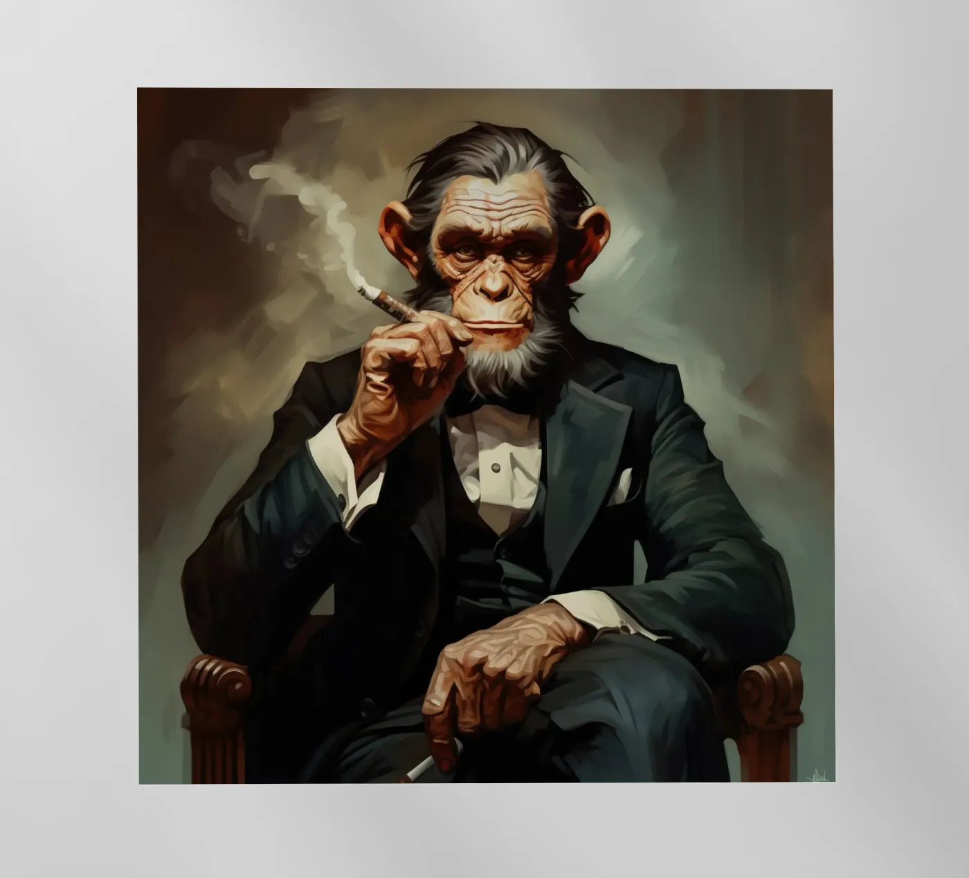 Cigar pellicola backlit da Art Unleashed