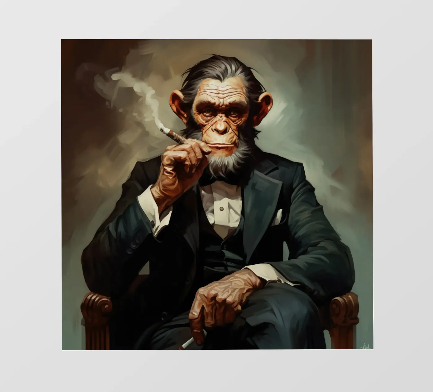 Cigar pellicola backlit da Art Unleashed