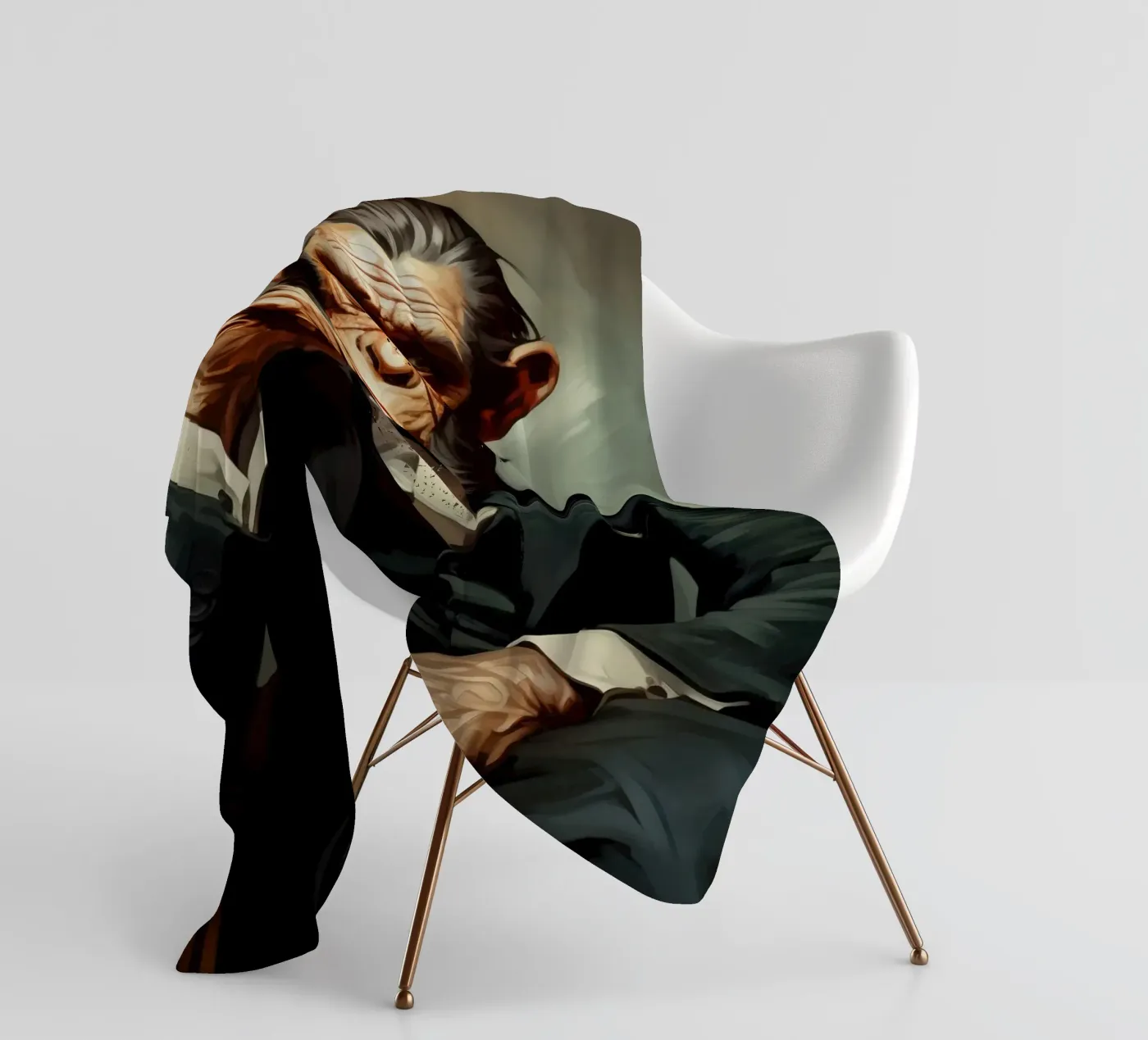 Cigar Fleecedecke von Art Unleashed