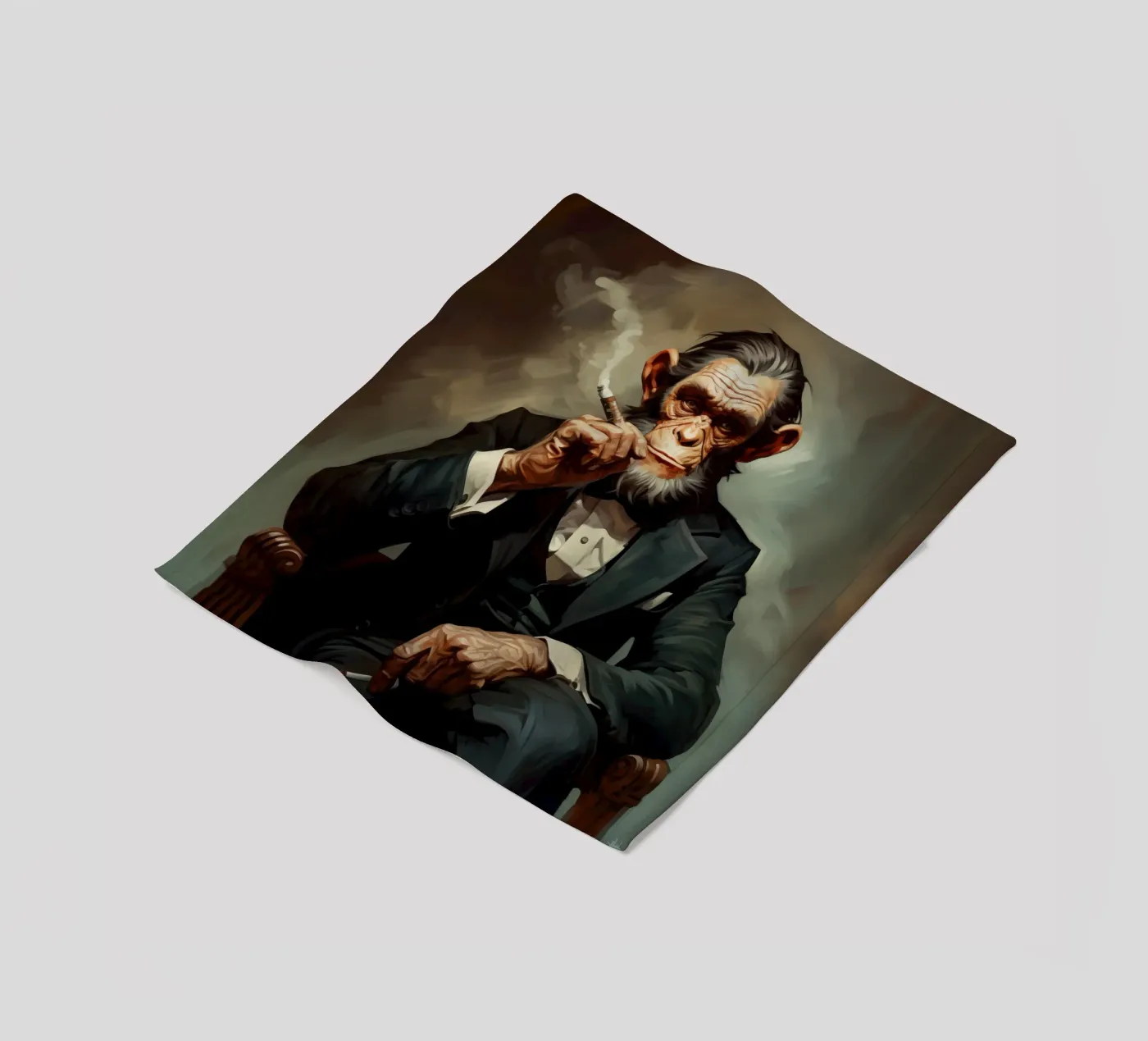 Cigar Fleecedecke von Art Unleashed