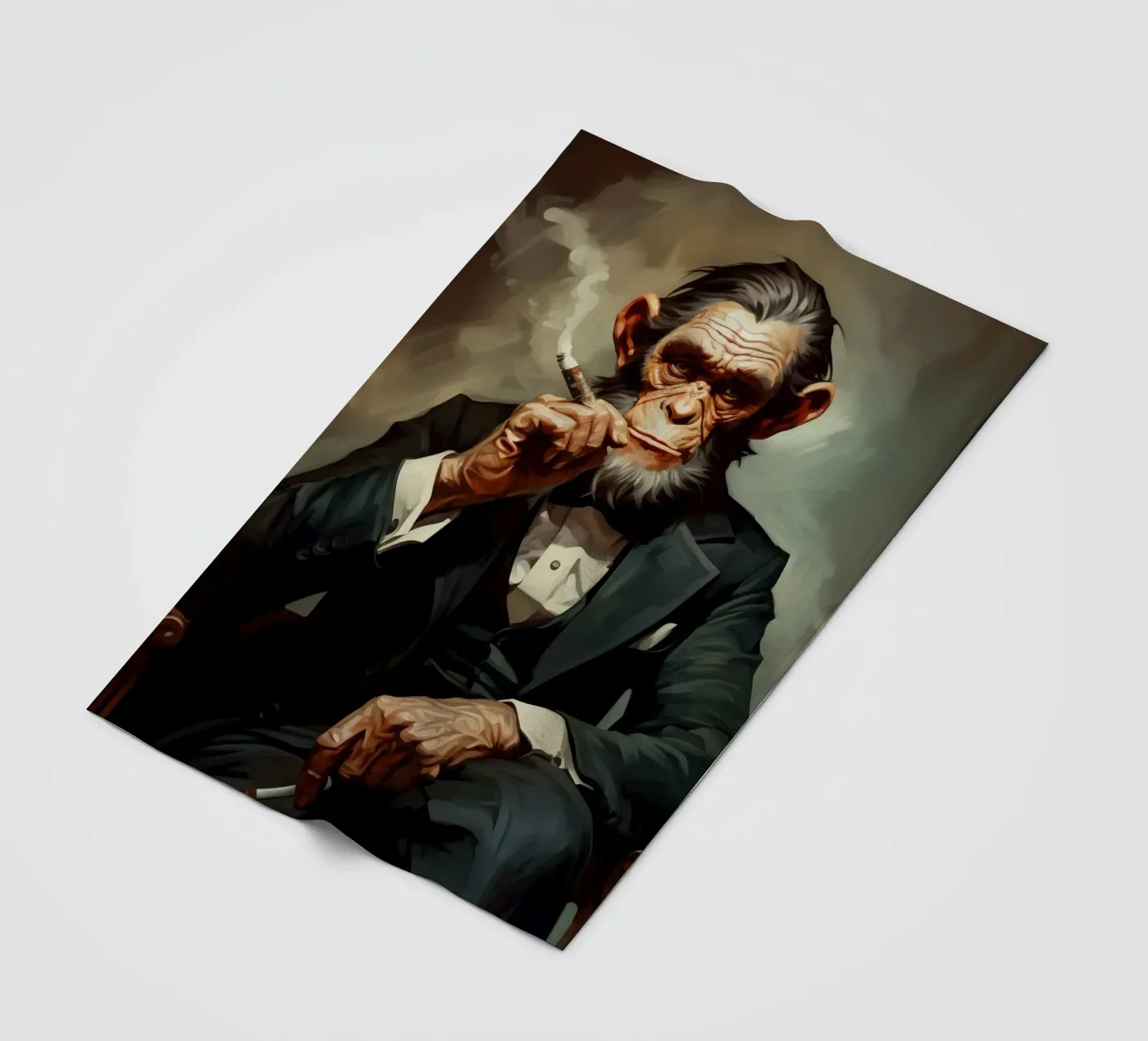 Cigar Fleecedecke von Art Unleashed