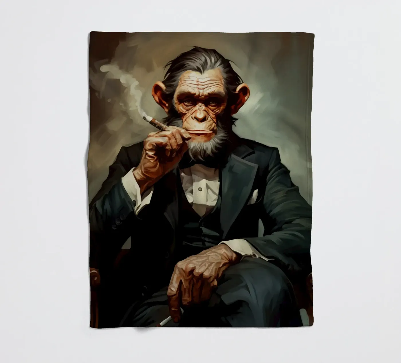 Cigar Fleecedecke von Art Unleashed