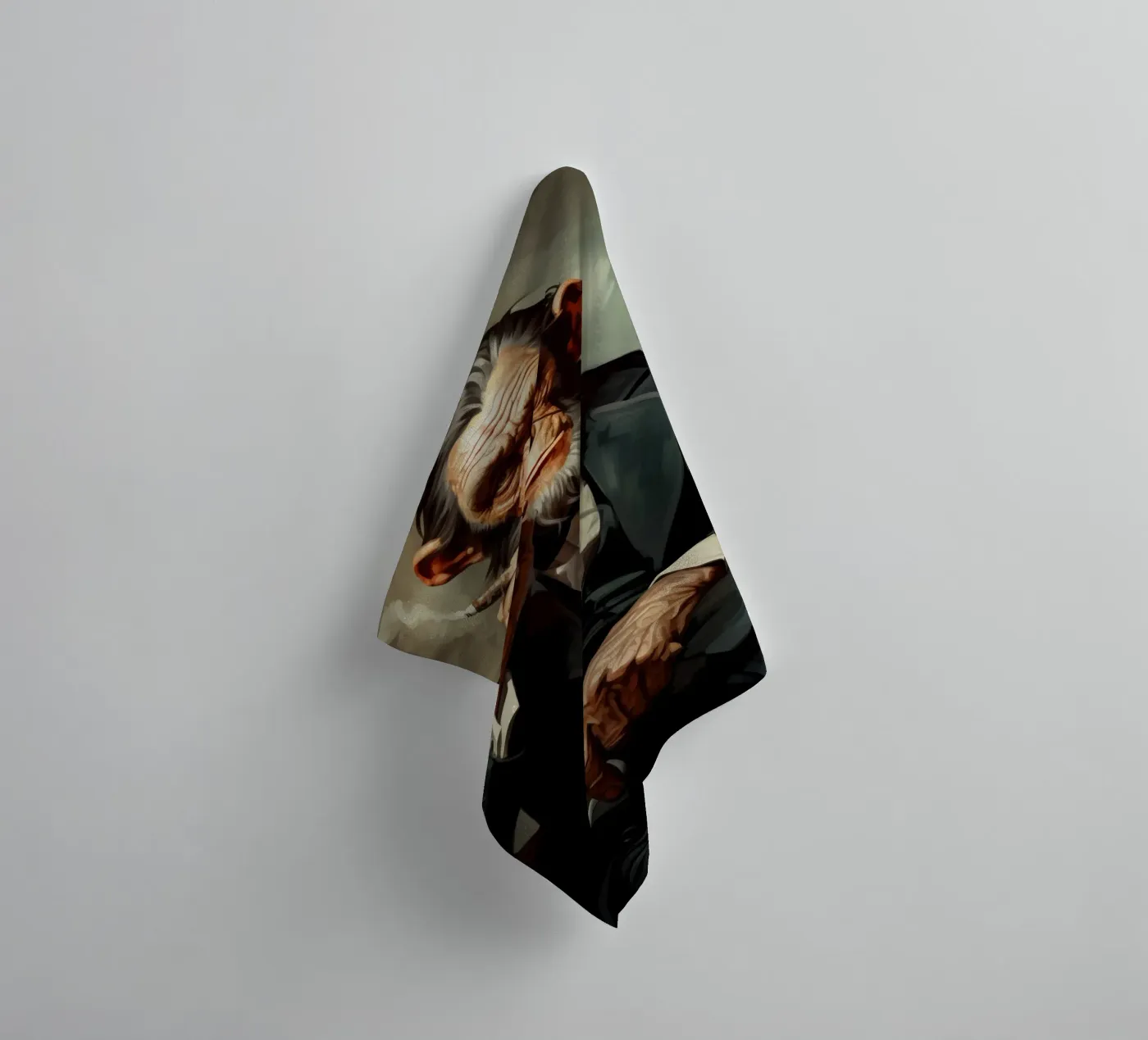 Cigar badhanddoek van Art Unleashed