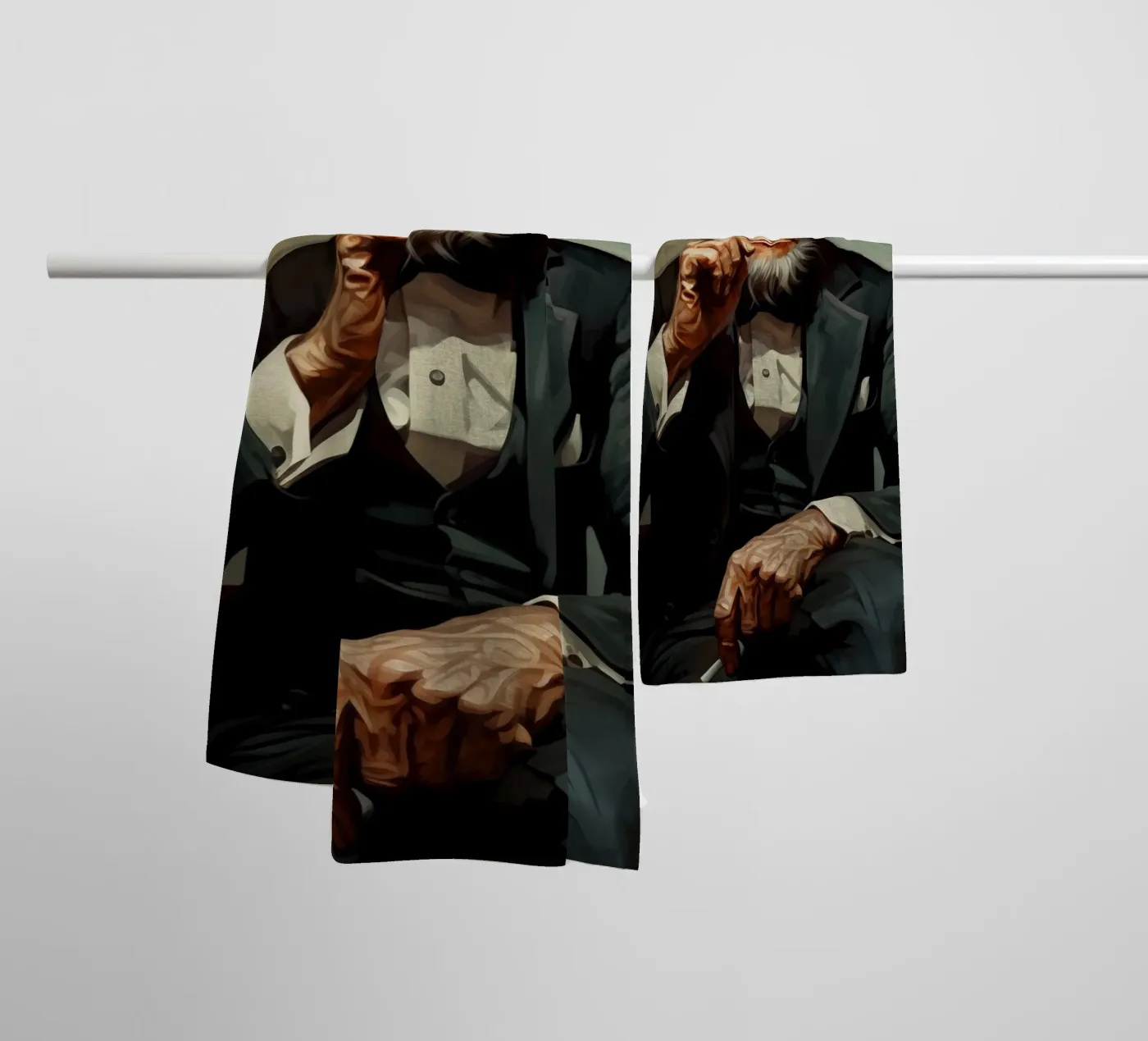 Cigar badhanddoek van Art Unleashed