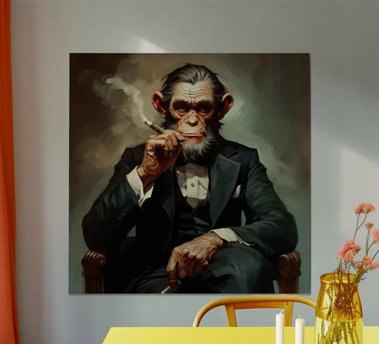 Cigar poster con telaio in plastica da Art Unleashed