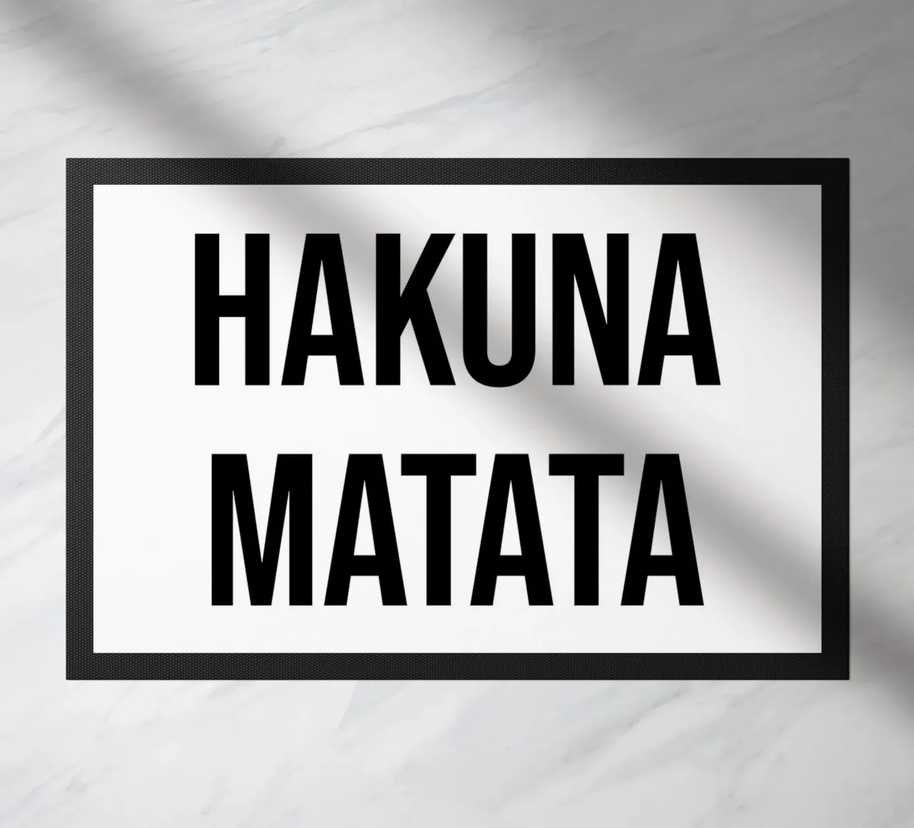 Hakuna Matata quote zerbino da Paigaam Studio