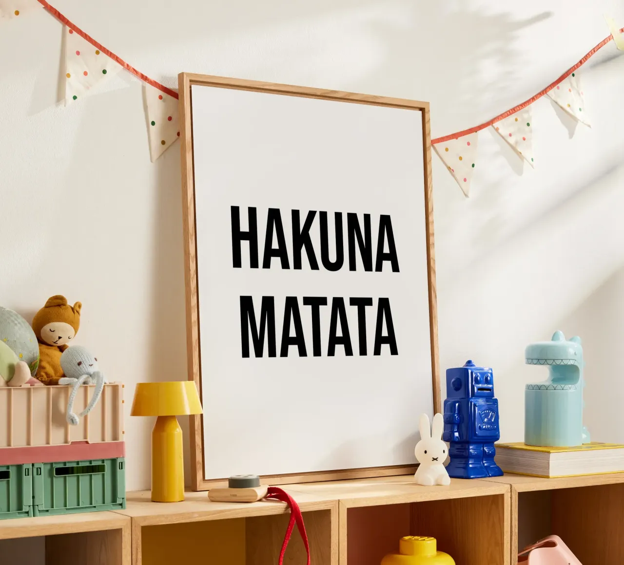 Hakuna Matata quote plexiglass da Paigaam Studio