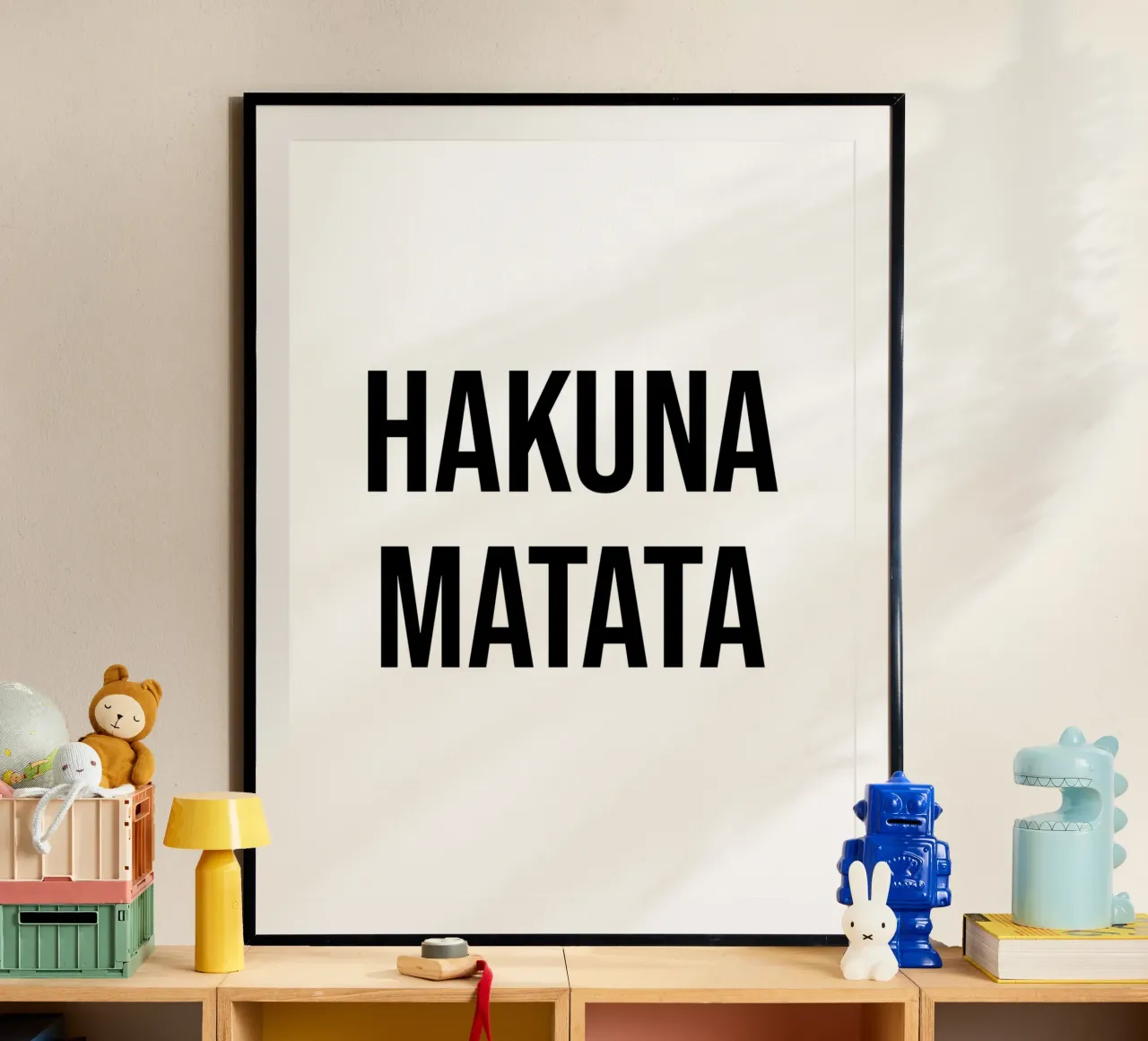 Hakuna Matata quote carta hahnemühle da Paigaam Studio
