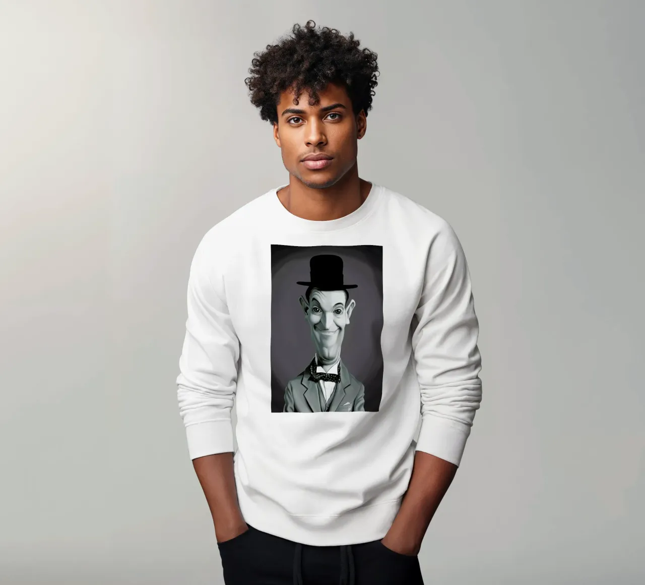 Stan Laurel felpa da Rob Art | Illustration