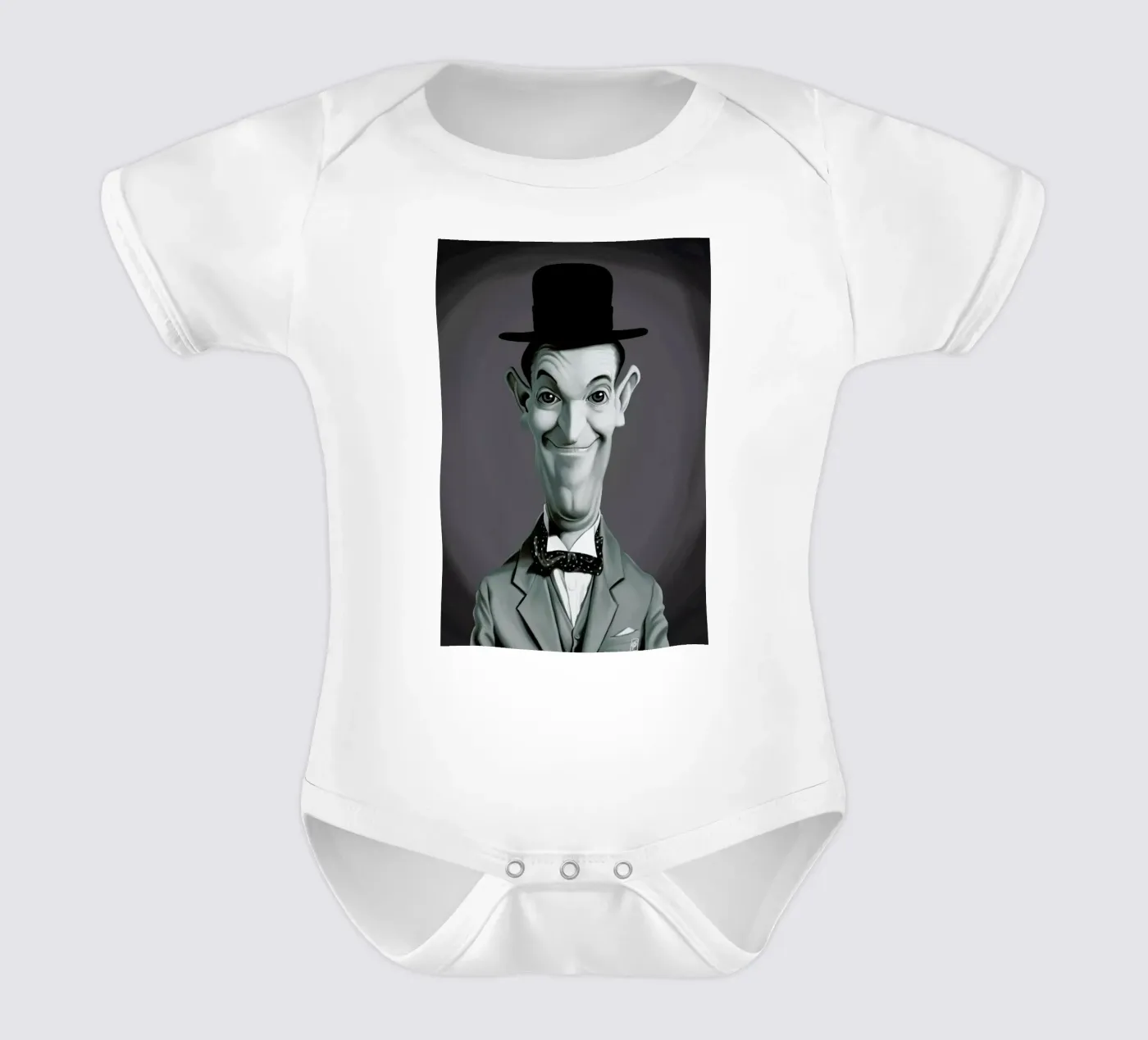 Stan Laurel body bébé de Rob Art | Illustration