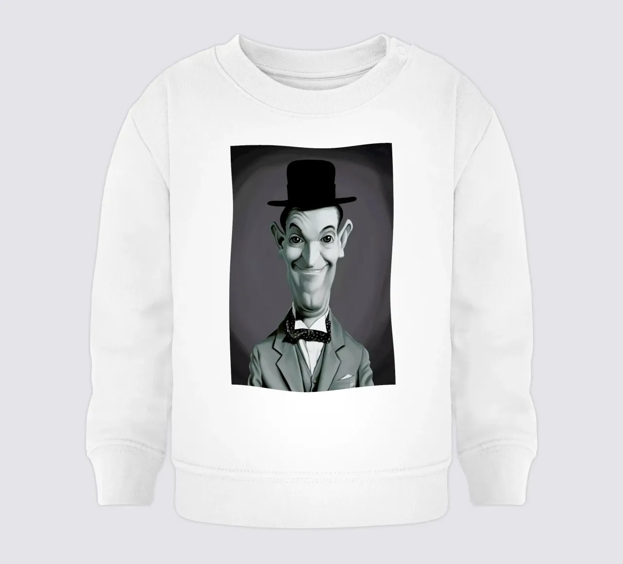 Stan Laurel felpa neonato da Rob Art | Illustration