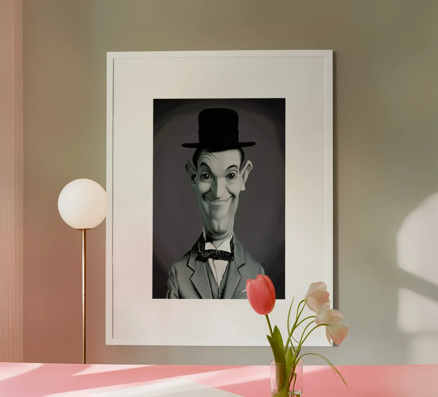 Stan Laurel poster de Rob Art | Illustration