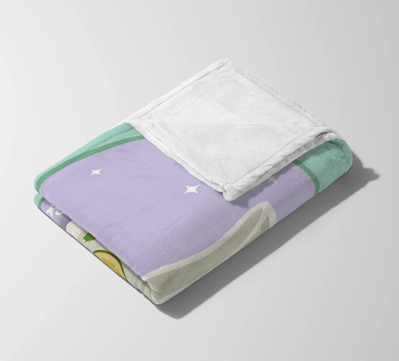Gin & Tonic Cocktail Print, Gin Tonic Print, Bar Cart Decor fleece blanket by pdigitalprints