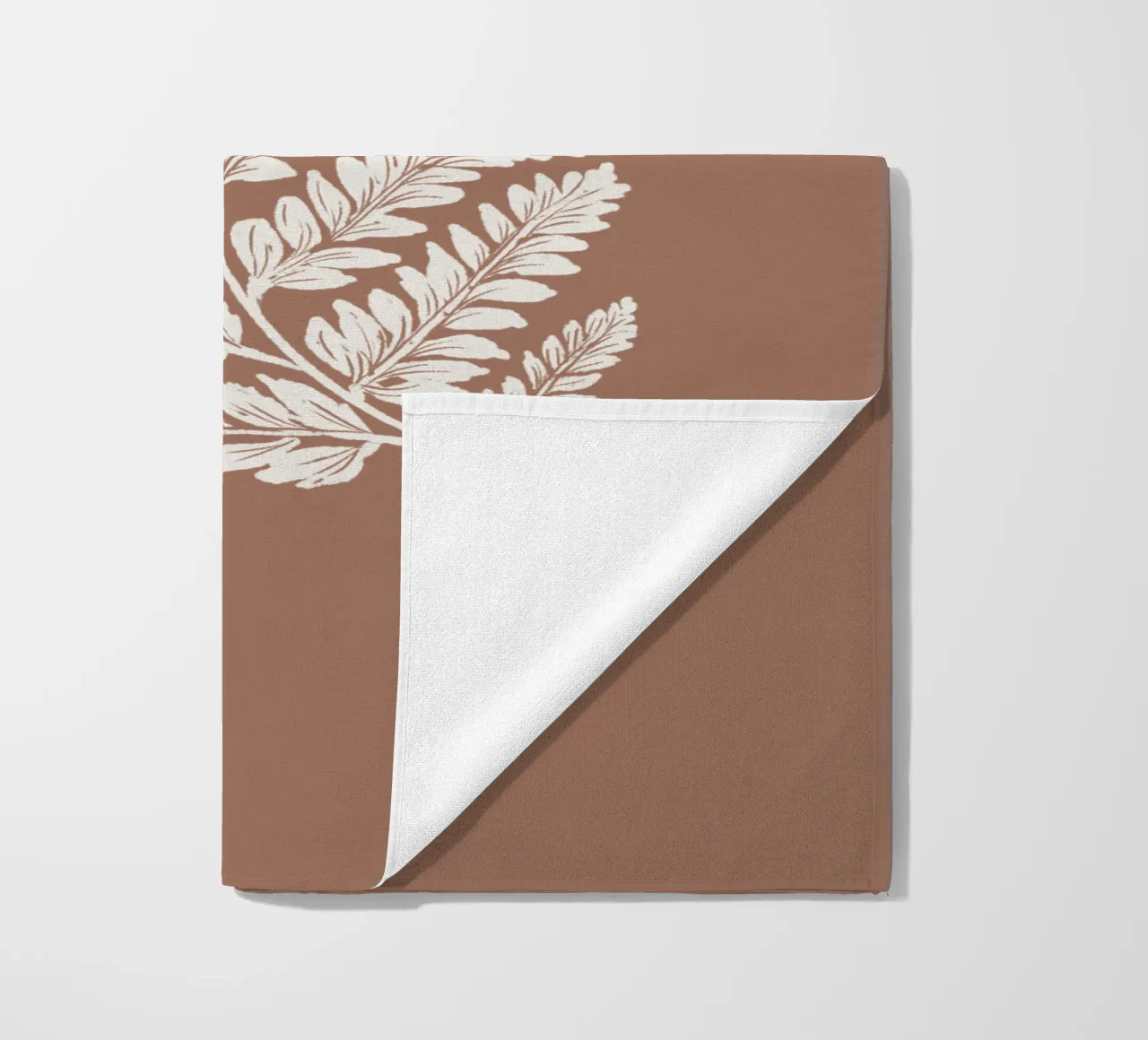 Simple Leaf Mocha Mousse telo mare da anisillustration