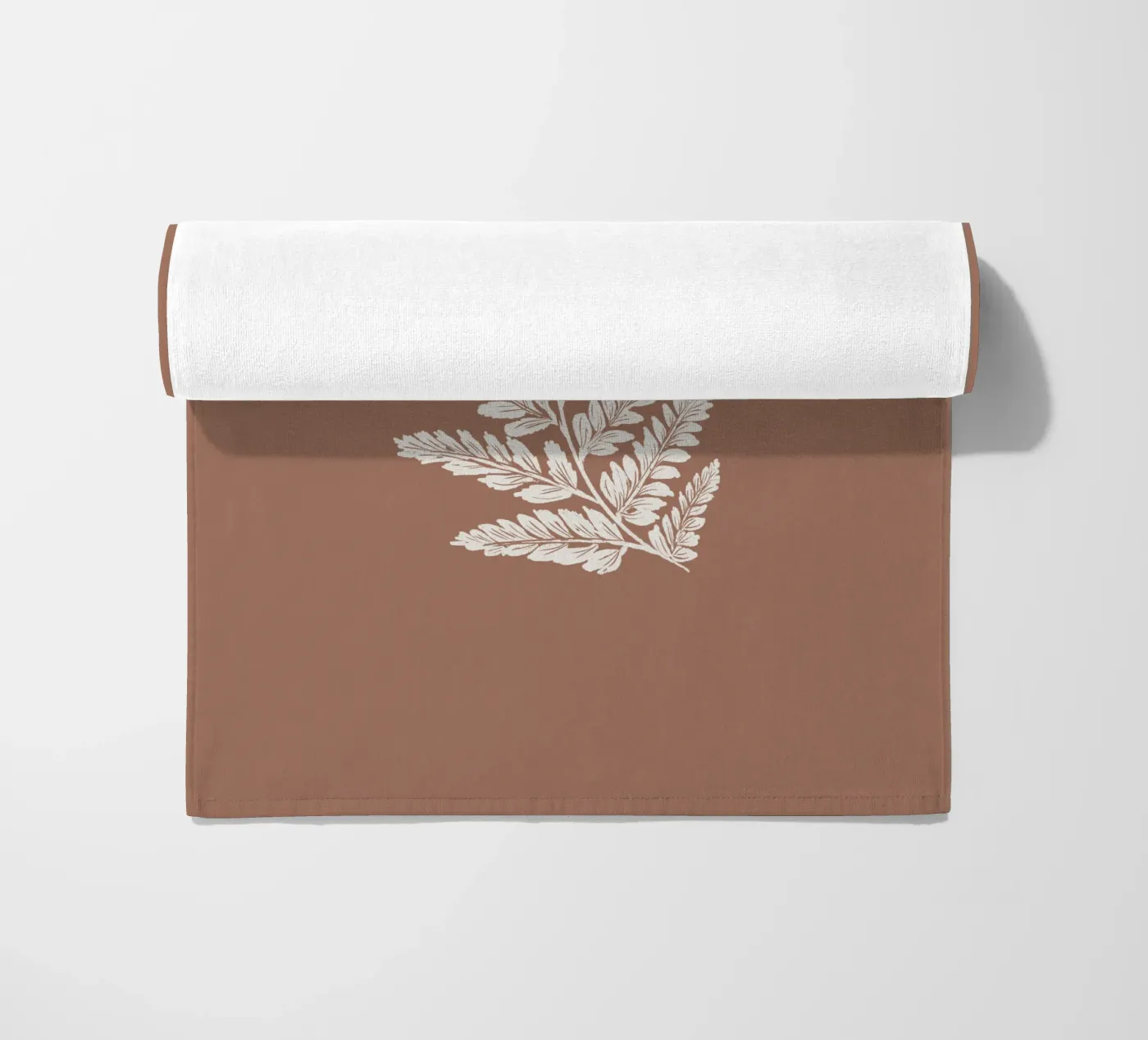 Simple Leaf Mocha Mousse telo mare da anisillustration