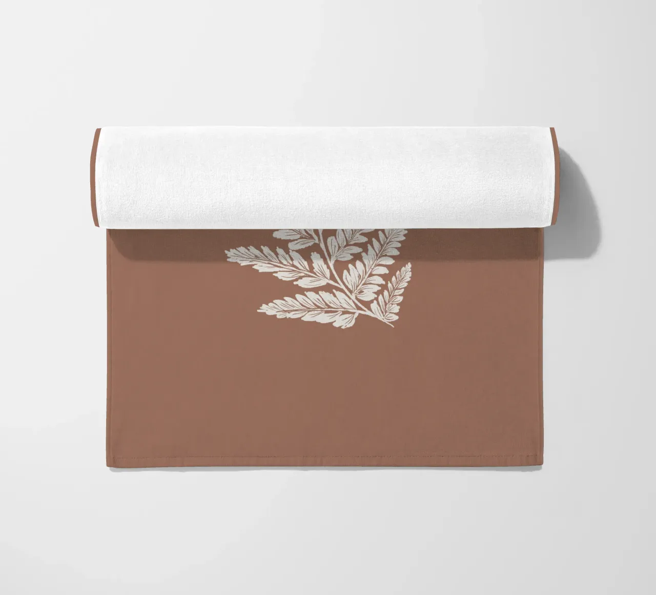 Simple Leaf Mocha Mousse telo mare da anisillustration