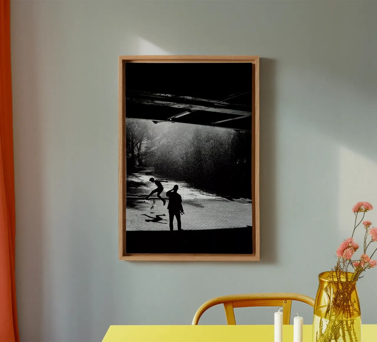360° Flip x Dry Spot canvas met Baklijst van Philipp Reinhard