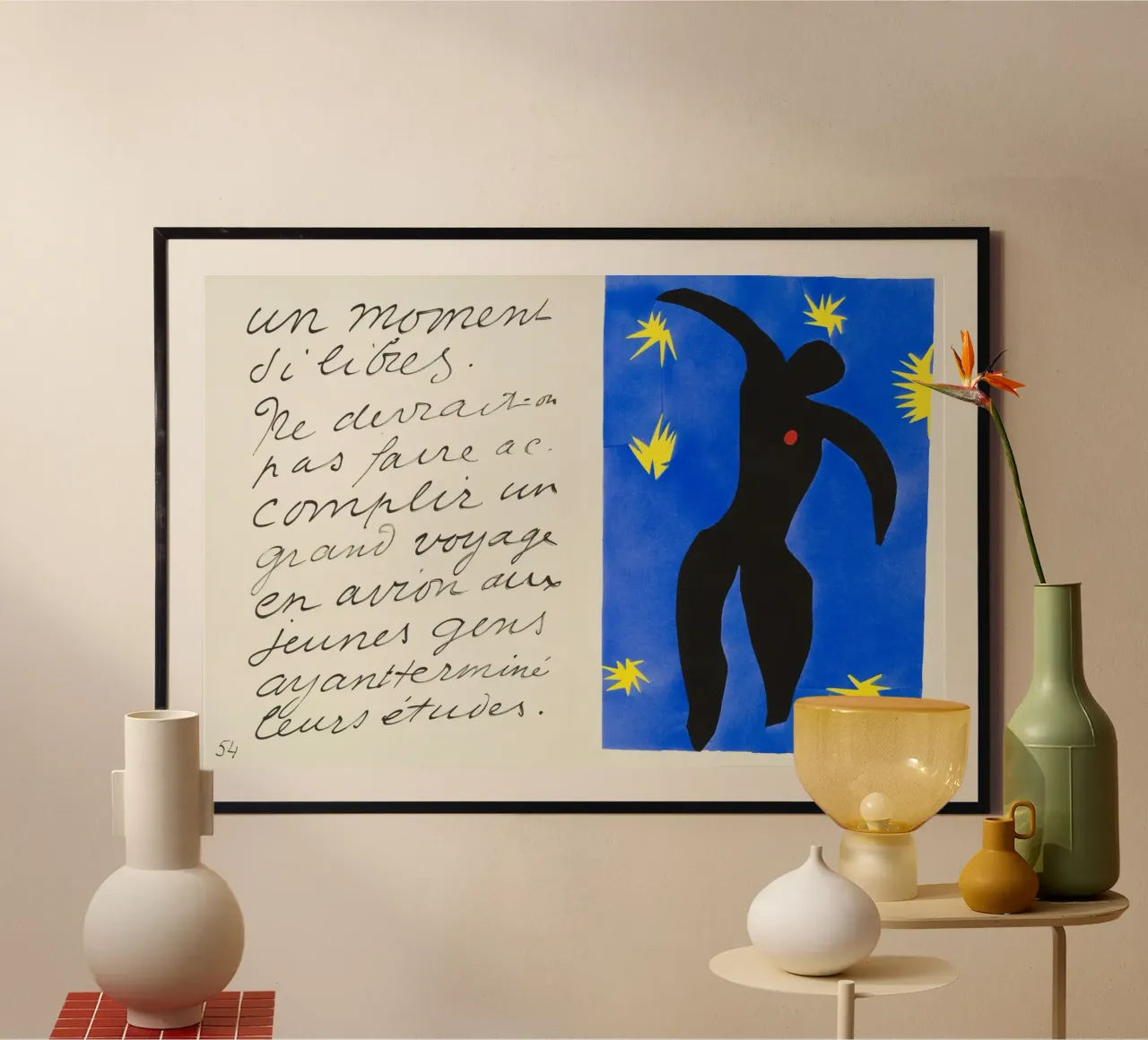 Henri Matisse: Icarus carta hahnemühle da ARTOTHEK