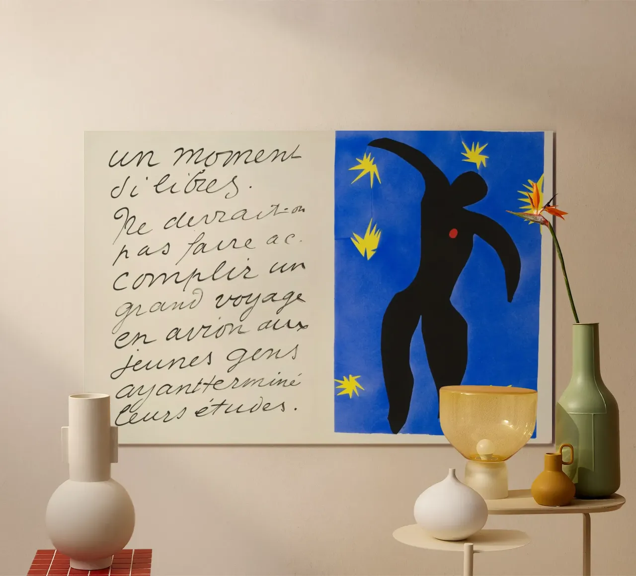 Henri Matisse: Icarus carta hahnemühle da ARTOTHEK
