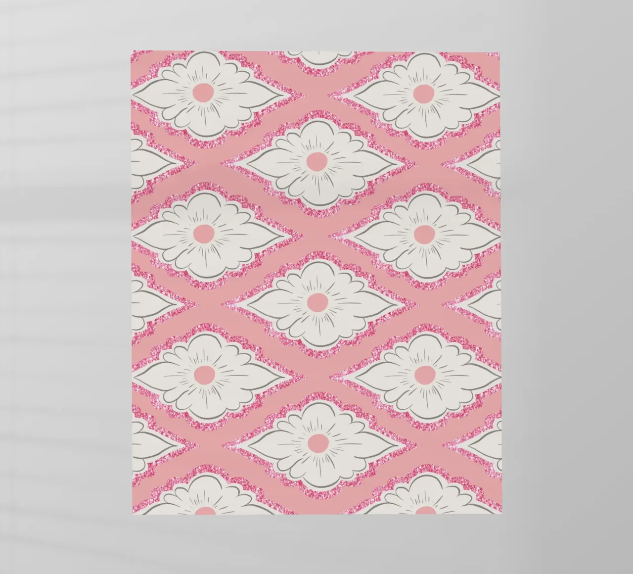 Pink Geometric Pattern pellicola backlit da anisillustration