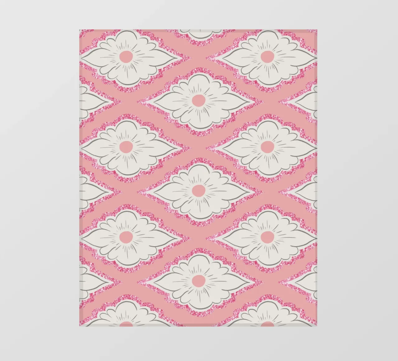Pink Geometric Pattern pellicola backlit da anisillustration