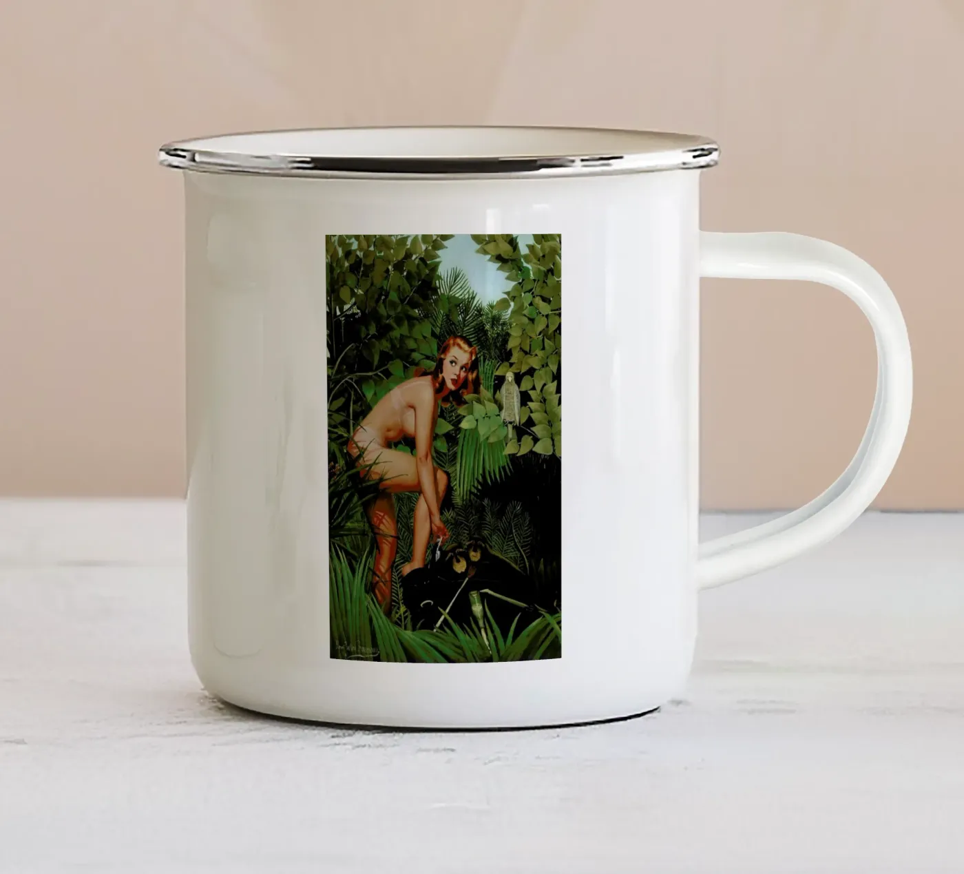 Amazon emaille mok van Jason Brueck