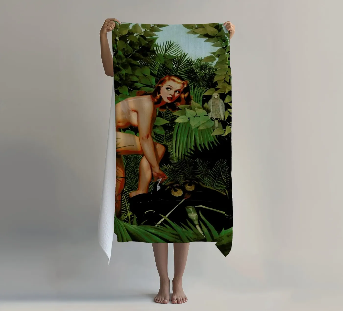 Amazon beach towel by Jason Brueck