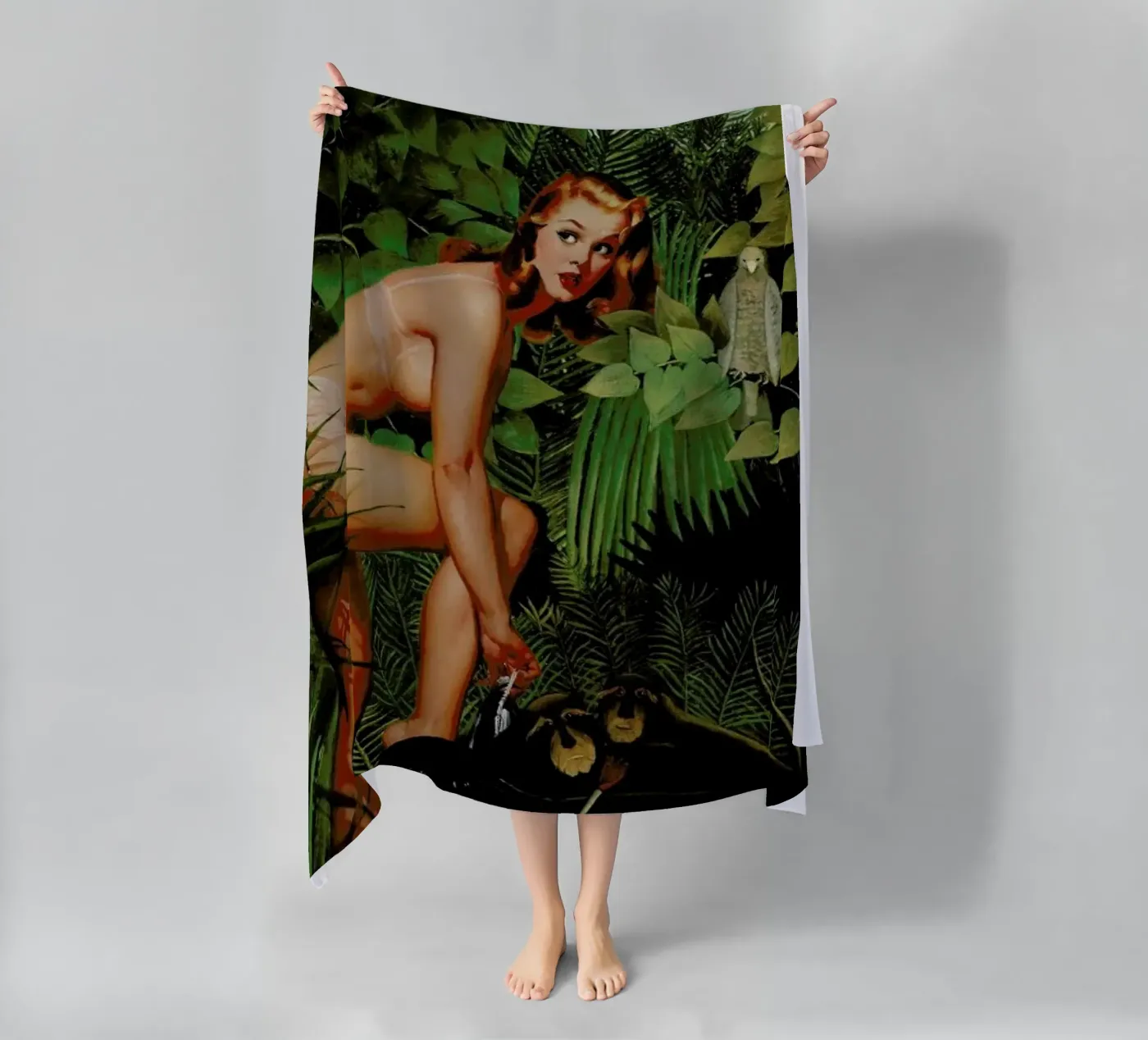 Amazon beach towel by Jason Brueck