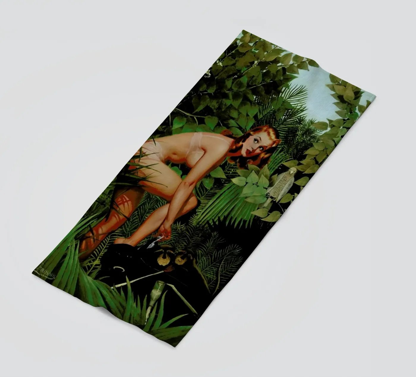 Amazon beach towel by Jason Brueck