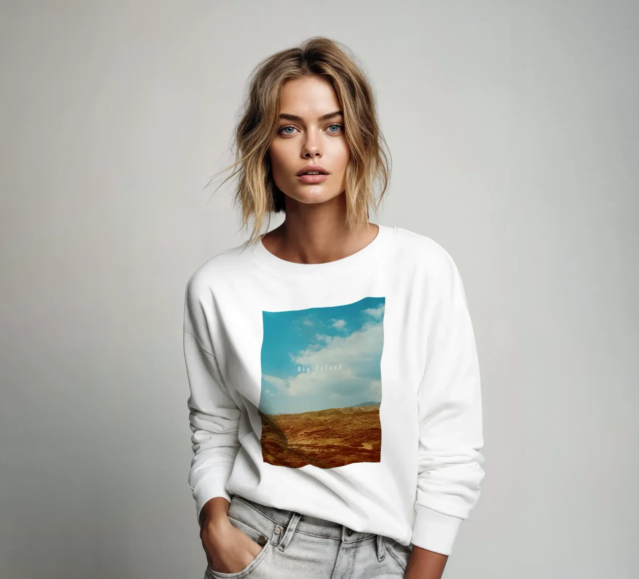 Big Island felpa da natural neutral