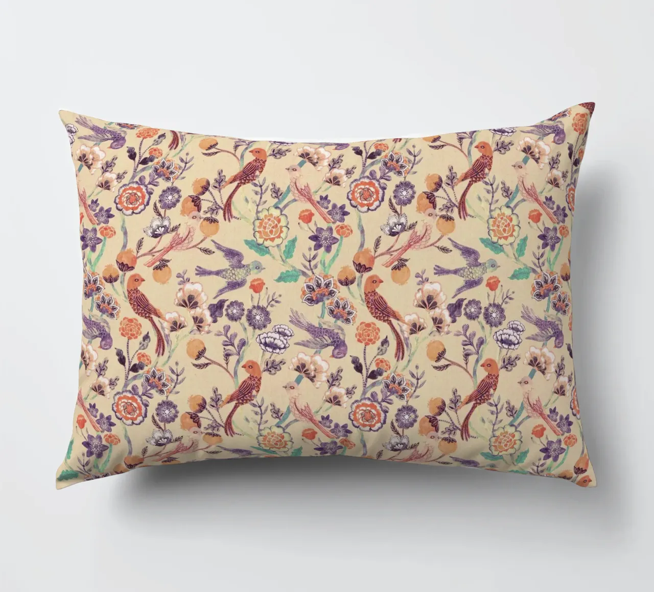 Cecilia Mok - Corallo chintz indiano cuscino da The Artcircle