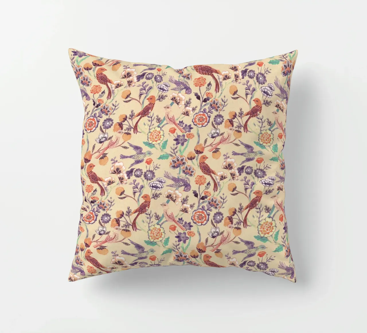 Cecilia Mok - Corallo chintz indiano cuscino da The Artcircle