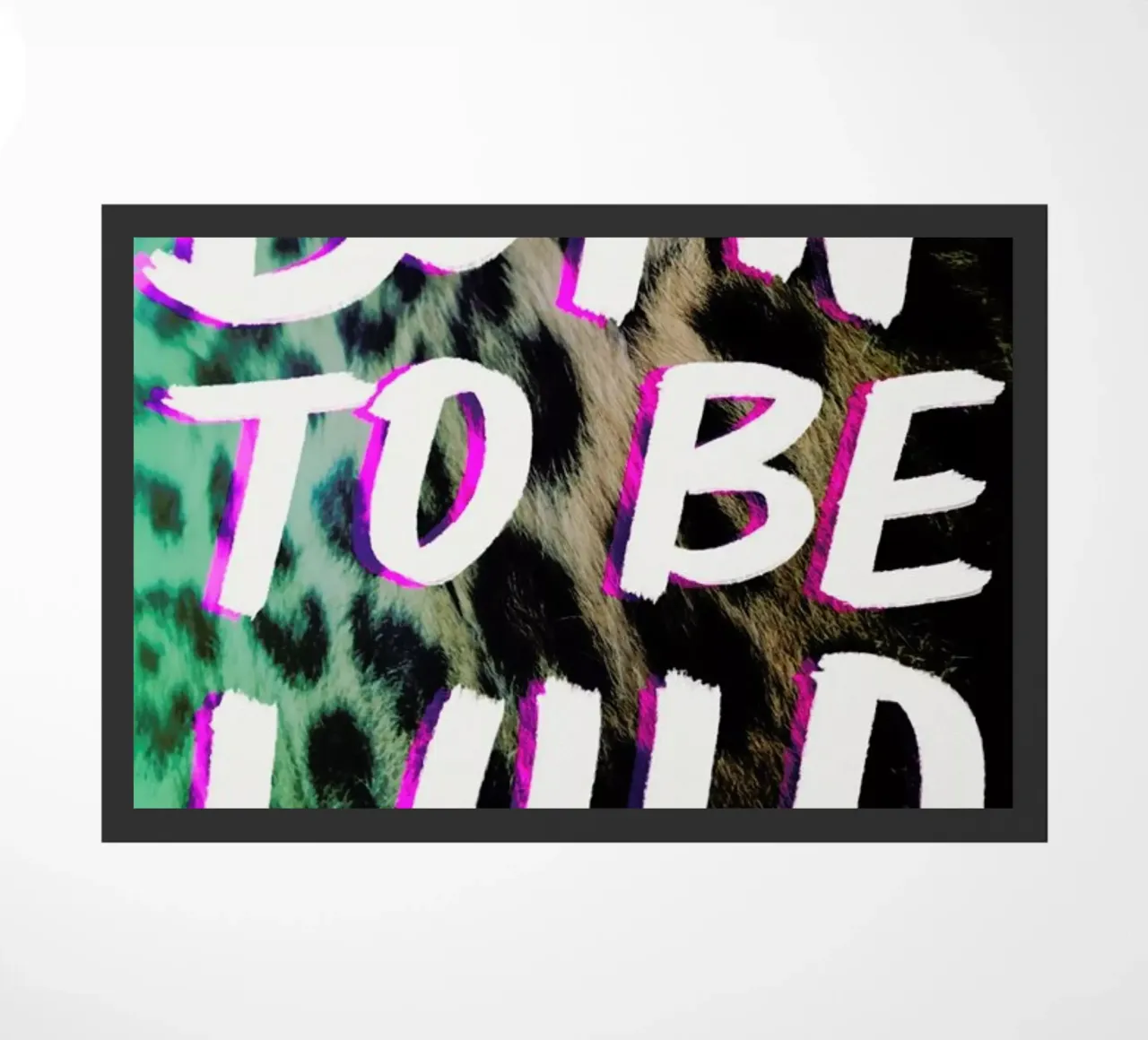 Born to be wild zerbino da Leah Flores