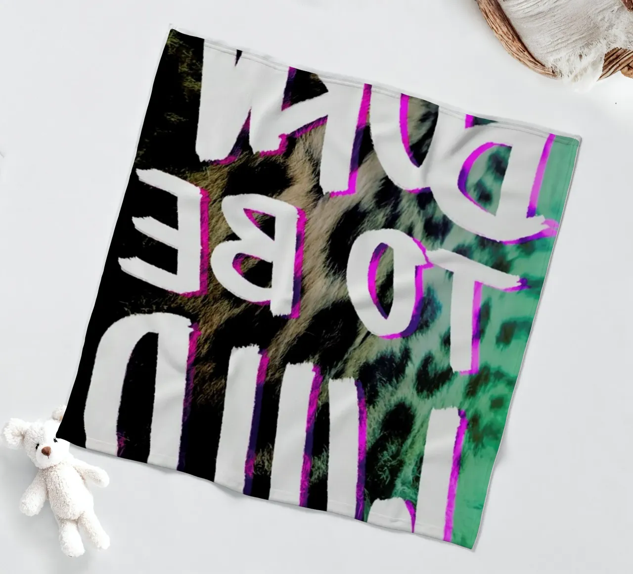 Born to be wild coperta in pile da Leah Flores