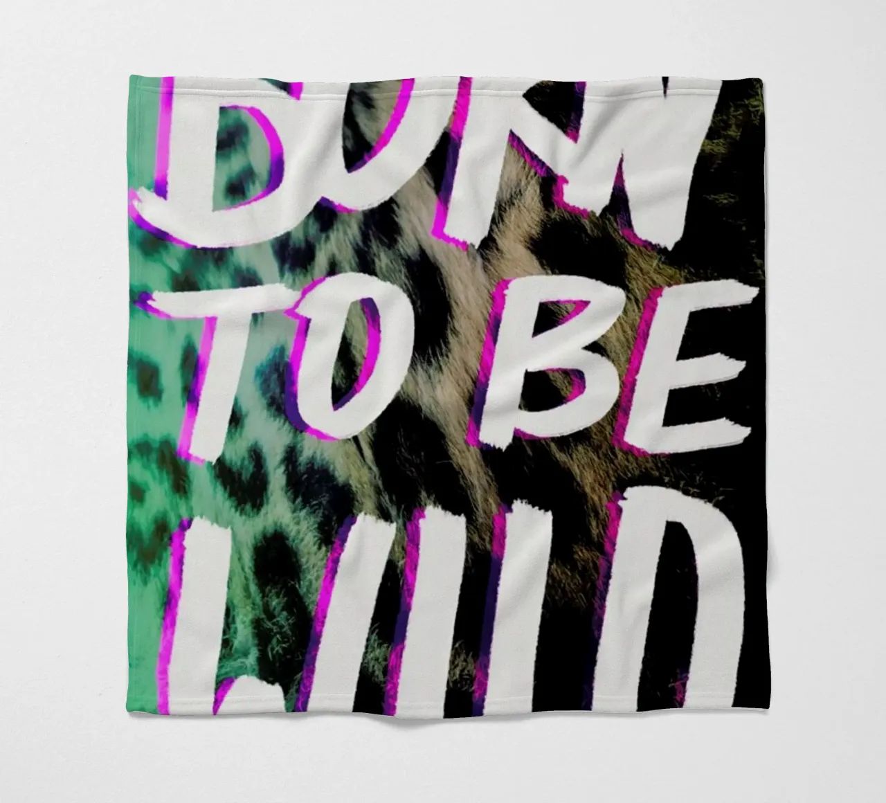Born to be wild coperta in pile da Leah Flores