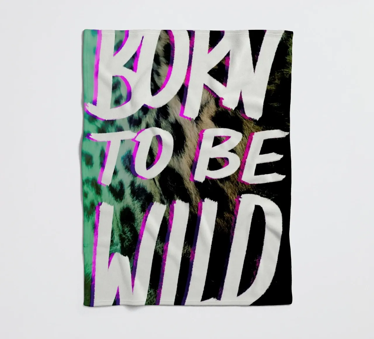 Born to be wild coperta in pile da Leah Flores